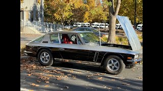 Jensen Interceptor Trasmission Fluid Change - put up on jack stands