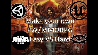 Games VS game engines - best tools to create MMORPG/Persistent Worlds Net Worth
