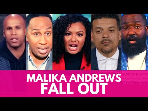 Malika Andrews Fall Out vs. Stephen A Smith, Kendrick Perkins | Ime Udoka Boston Celtics