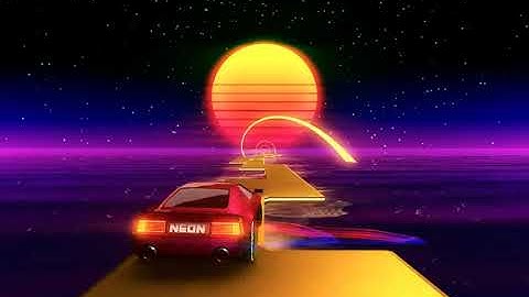 Neon Drive - Level 2 Insane Difficulty 100% (no checkpoints)