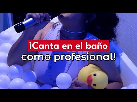 ¡Canta en el baño como profesional! 🎤✨🛁