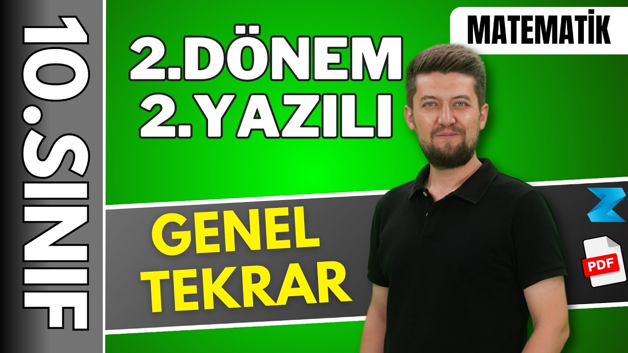 10. sınıf matematik 2. dönem 2. yazılı konu anlatımı 🔵 Full Tekrar / Genel Tekrar 2025