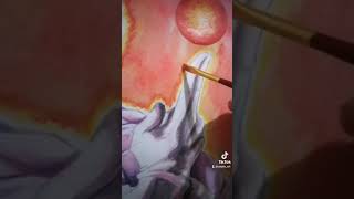 How To Draw Jiren Full Power Con Acuarelas