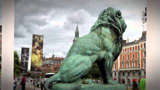 Siddende Løve af Antoine-Louis Barye