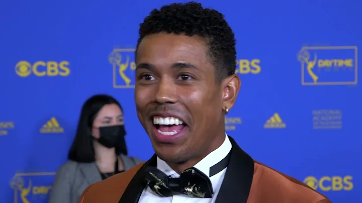 2022 Daytime Emmys Red Carpet: Tajh Bellow (T.J. Ashford, General Hospital)