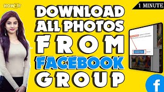 How to download all photos from Facebook group 2024 | Skill Wave screenshot 4