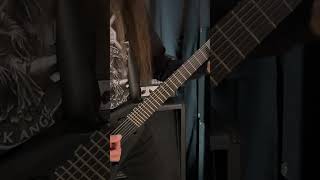 Full play through on the Vicar Blood channel #deathmetal #solarguitars #guitar