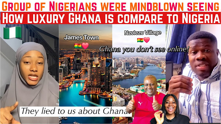 NIGERIANS FIRST TIME IN GHANA SHOCKED TO SEE HOW LUXURY AND PEACEFUL GHANA IS COMPARE TO NIGERIA