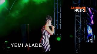 Yemi Alade Performs Knack Am and How I Feel at Zambia's Mosi DOT 2019