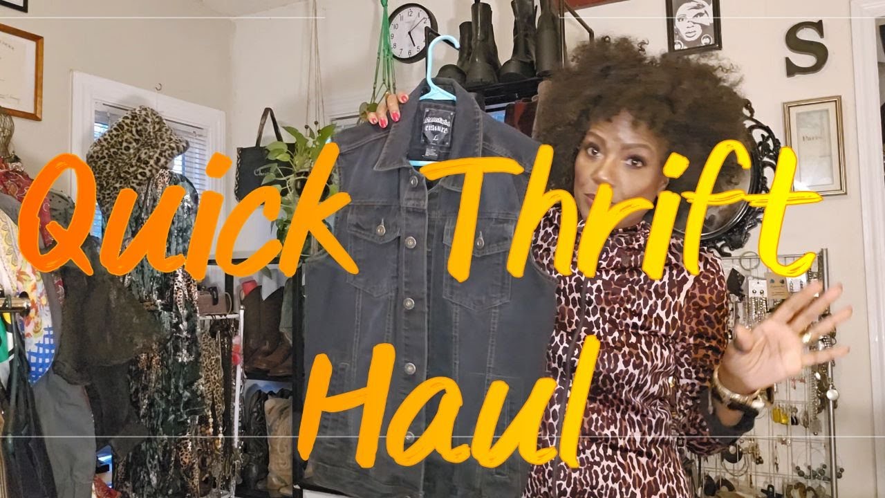 Quick Thrift Haul - YouTube