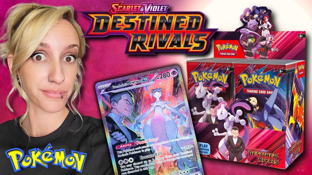 DESTINED RIVALS! NEW Pokemon Set! Booster Box Opening!