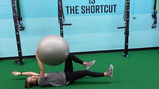 Physioball Deadbug