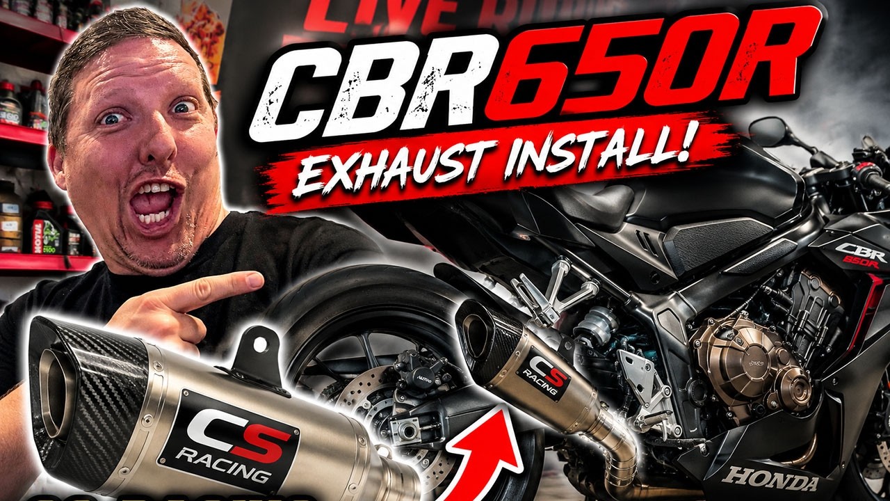 This CS Racing Exhaust COMPLETELY Changed Her CBR650R! 🔥