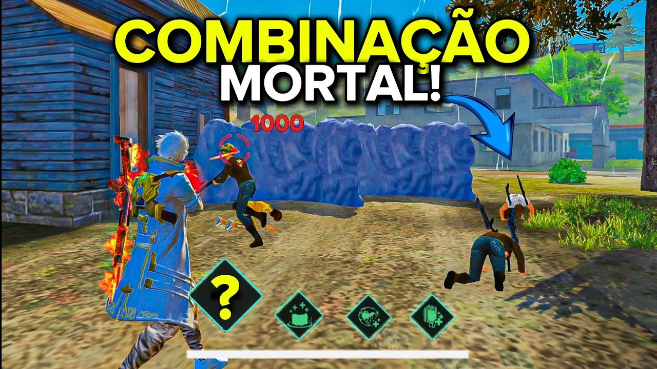 4 COMBINAÇÕES DE PERSONAGENS MAIS ROUBADAS DO FREE FIRE!