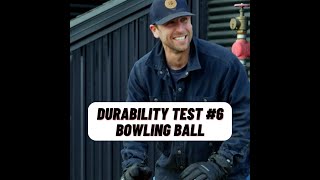 [pt 6] Furniture Durability Test - 30' Bowling Ball Drop vs Dining Tables