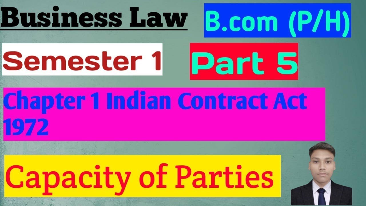Business Law Chapter 1 Indian Contract Act 1972 Business Law Part 5 business-law-chapter-1-indian-contract-act-1972-business-law-part-5