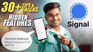 Signal App Tips and Tricks & Hidden Features 2021 in Hindi screenshot 4