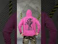 Мілітарі Худі Faxis Двонитка з принтом Girl M рожеве #stormshop