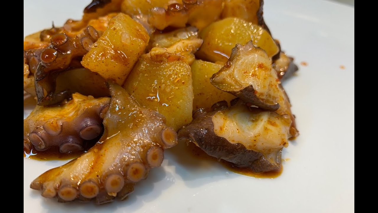 Receta pulpo a la gallega adaptación del pulpo a feira de galicia