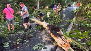 newsworking is live Friday Night Storm Damage