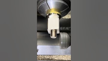 黄铜零件加工 #cnc #machine#machining