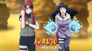 Kushina Versus Hinata - Naruto Mugen 