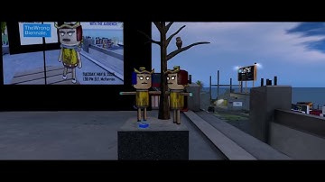 The Wrong Biennale | AI LAND | in the WebMetaversum | Trailer | SecondLife and Opensim
