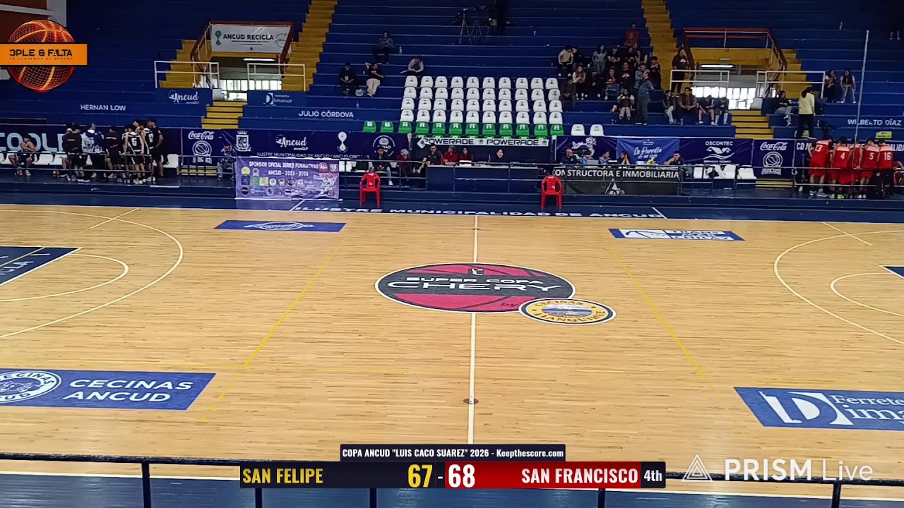 COPA ANCUD LUIS CACO SUAREZ 🏀 🔹 SAN FELIPE 🆚  SAN FRANCISCO 🔹3er LUGAR 🥉 U17🔹17/01/2026