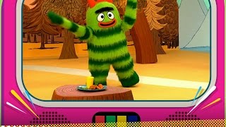 Yo Gabba Gabba Party In My Tummy Part 3 - Ellie - Ipad App Demo For Kids