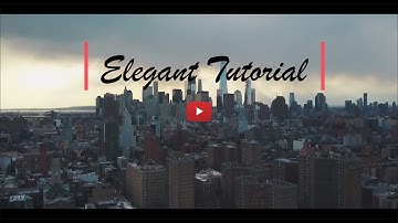 How to make Youtube channel intro - Sony Vegas Pro 13 tutorial - No Third party plugins