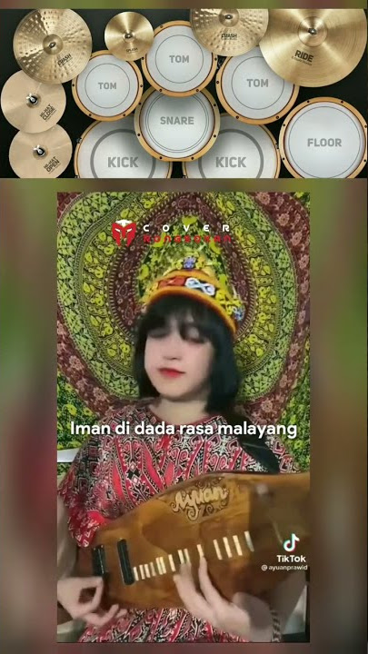 Paris Barantai ( Kota Baru Gunungnya Bamega ) 🇮🇩 Cover Sape Ft RealDrum #shorts #lagudaerah