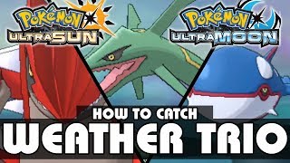 How to Catch Kyogre, Groudon, and Rayquaza! | Pokémon Ultra Sun and Moon | Legendary Pokémon screenshot 3
