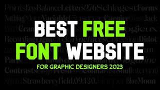 20 Best Free Font Websites for Graphic Designers