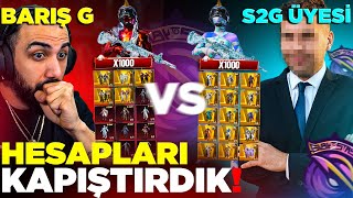 Bariş Gni̇n Hesabiyla S2Gni̇n Zengi̇n Üyesi̇ni̇n Hesabini Kapiştirdim 1000 Destansi ??-Pubg Mobile