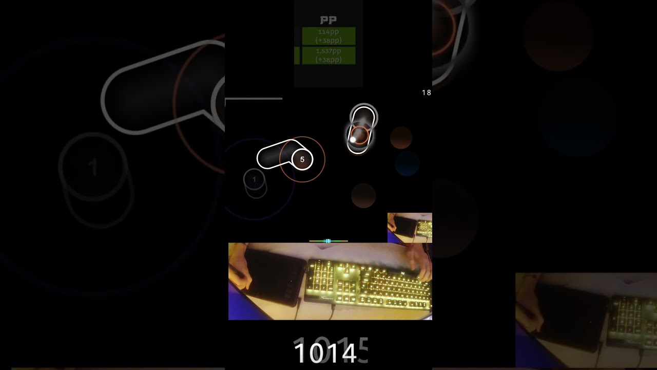 MY FIRST 100 PP PLAY ON 4⭐ #osu #osugame #osushorts #osustandard