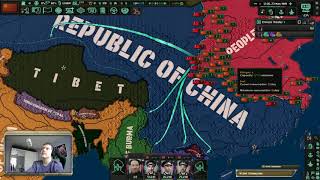 Let's Play Hearts of Iron IV : Cold War Iron Curtain EP.1 : Red China!