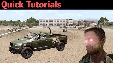 Arma 3: attaching objects to vehicles in Public Zeus