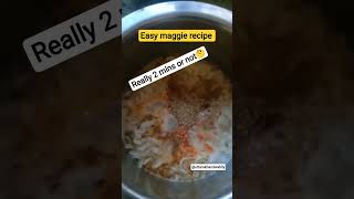 2 min maggie| Quick &amp; Tasty Recipe #shorts #maggie #maggie recipe #noodles #streetfood #easyrecipe