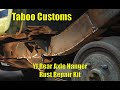 Jeep YJ Rear Leaf Spring Front Spring Hanger Repair Kit Installation