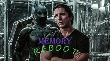 A HERO | Batman Edit - The Dark Knight Rises | Narvent - Memory Reboot (Slowed + Reverb)
