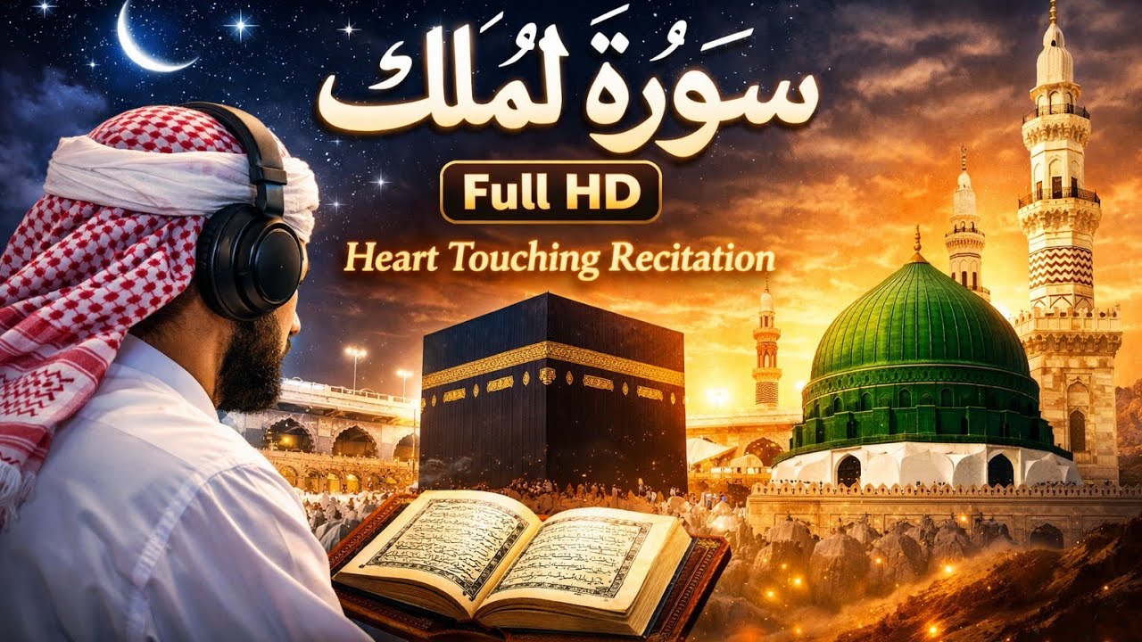 Surah Al-Mulk Full 🌙 Listen Before Sleeping | Beautiful & Emotional Tilawat | Islamic Reflections