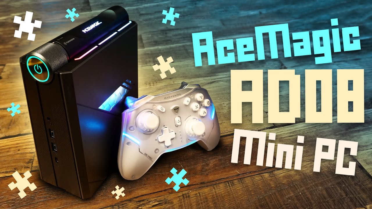 Thanks to AceMagic for the AD08 gaming mini PC! #tech #techtok #minipc