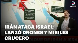 ¿Cómo fue el ataque de Irán a Israel? #DNEWS image