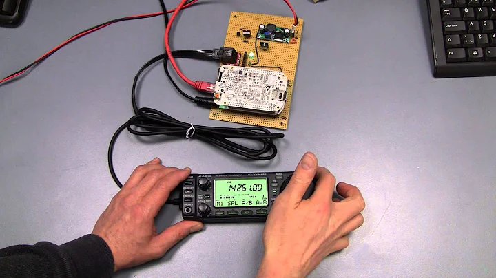 IC-706 remote kit ‒ First onair test