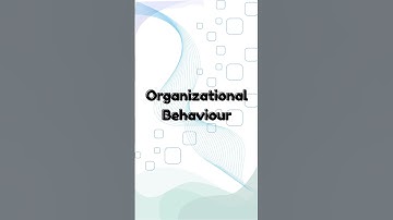 organizational Behaviour #OB #unit1 #education #bba