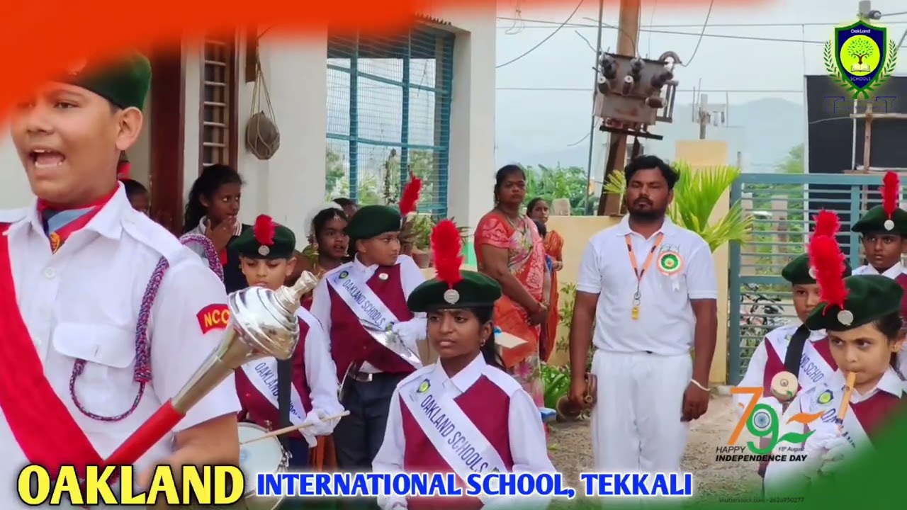 Oakland international school_Tekkali || Independence day celebrations 2025