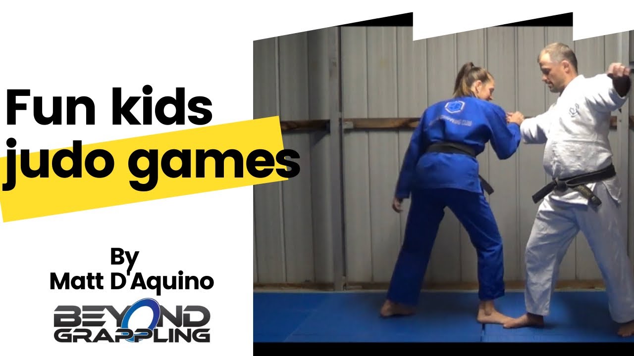 Judo games for Kids - Standing arm wrestling