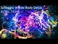 Solfeggio Music - Whole Body Detox &amp; Cleanse Infections - Frequencies 417 Hz 741 Hz