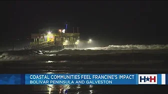 A few flooded roads but otherwise minimal impact from Hurricane Francine in Houston area thumbnail