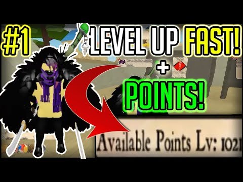 How To Get Points And Level Up Fast Ro Piece Roblox Part 1 Youtube - how to farm fast ro piece roblox new game youtube